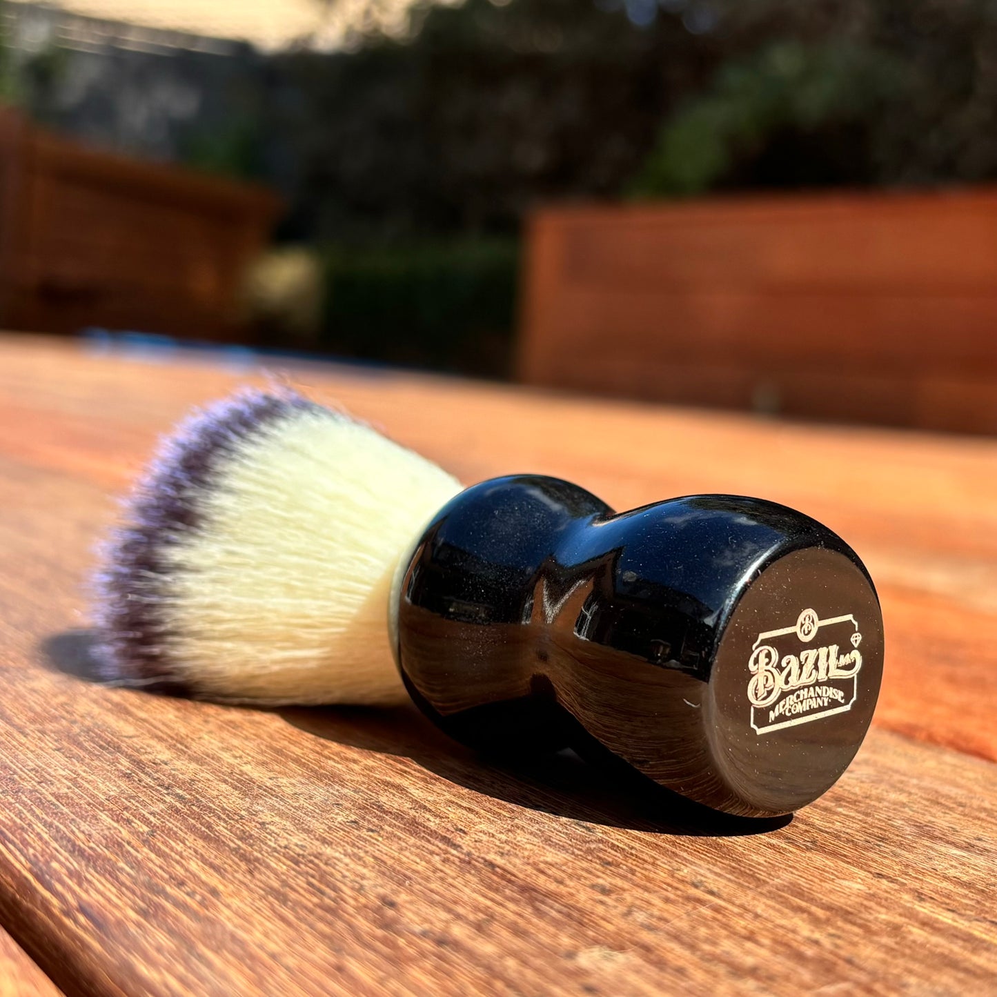 Black Shaving Brush Acrylic