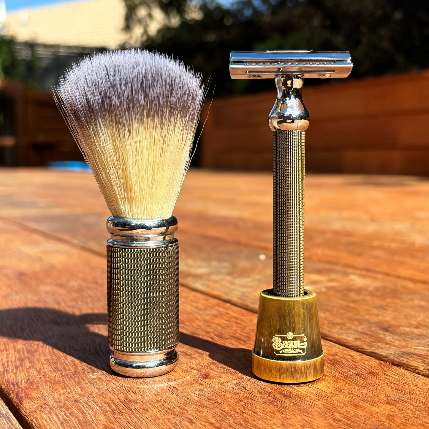 Premium Shaving Set Gold/Black